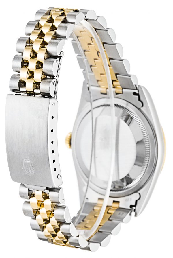 Rolex Datejust 16233 Unisex 36 Mm Steel & Yellow Gold Case Automatic Movement - Image 3