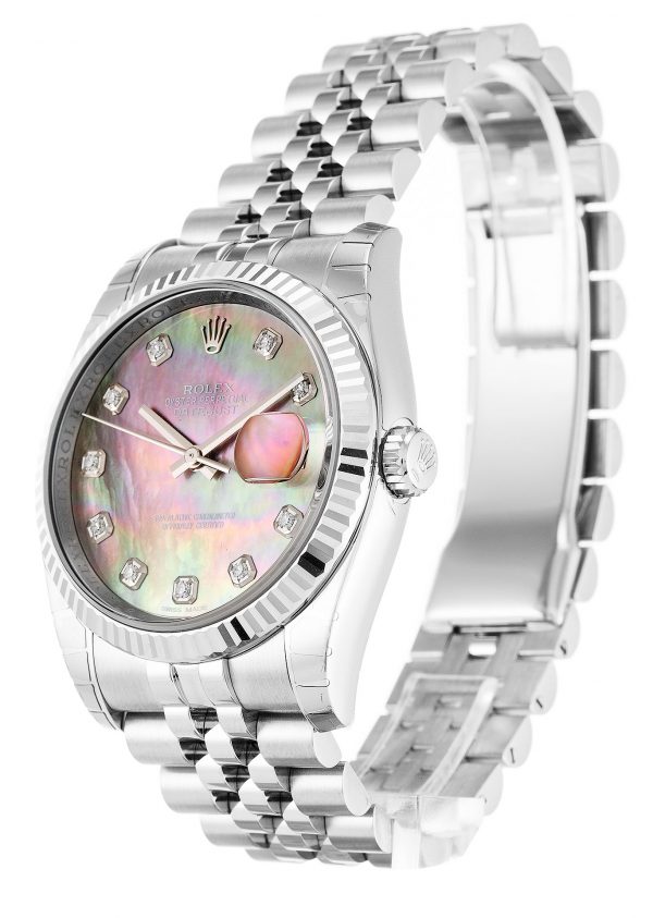 Rolex Datejust 116234 Mens 36 Mm Steel & White Gold Case Automatic Movement - Image 2