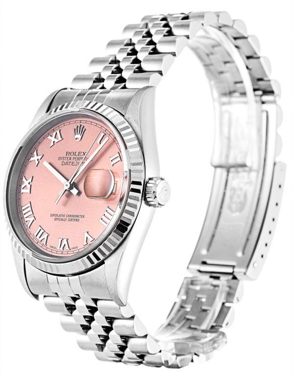 Rolex Datejust 16234 Mens 36 Mm Steel & White Gold Case Automatic Movement - Image 2
