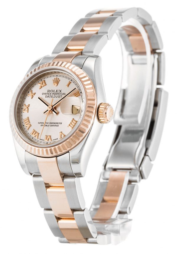 Rolex Datejust Lady 179171 Ladies 26 Mm Steel & Rose Gold Case Automatic Movement - Image 2