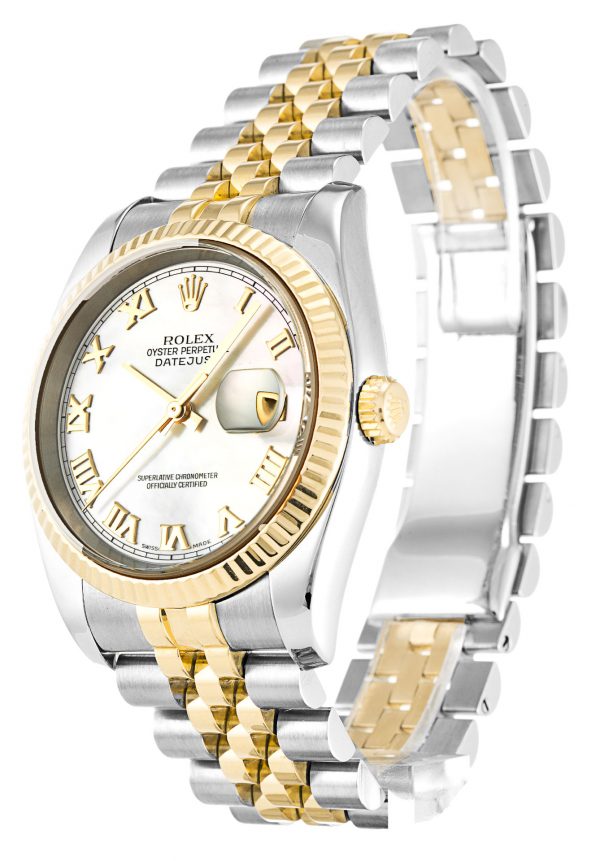 Rolex Datejust 116233 Mens 36 Mm Steel & Yellow Gold Case Automatic Movement - Image 2