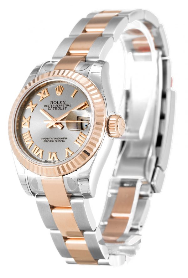 Rolex Datejust Lady 179171 Ladies 26 Mm Steel & Rose Gold Case Automatic Movement - Image 2