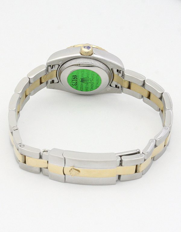 Rolex Datejust Lady 179163 Ladies 26 Mm Steel & Yellow Gold Case Automatic Movement - Image 4