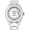 Rolex Pearlmaster 80299 Ladies 29 Mm White Gold Set With Diamonds Case Automatic Movement