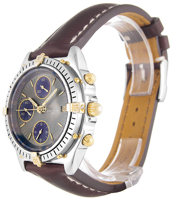 Breitling Chronomat B13047 Mens 38 Mm Steel & Yellow Gold Case Automatic Movement - Image 2