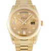 Rolex Day-date 118238 Mens 36 Mm Yellow Gold Case Automatic Movement