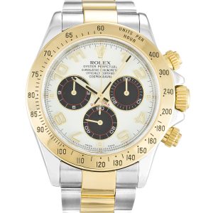 Rolex Daytona 116523 Mens 40 Mm Steel & Yellow Gold Case Automatic Movement