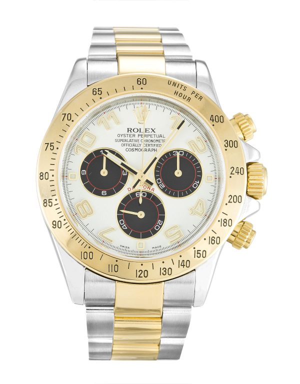 Rolex Daytona 116523 Mens 40 Mm Steel & Yellow Gold Case Automatic Movement