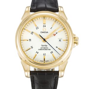 Omega De Ville Co-axial 4633.30.31 Mens 38.7 Mm Yellow Gold Case Automatic Co-axial Movement