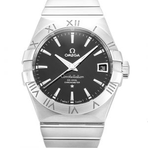 Omega Constellation Chronometer 123.10.38.21.01.001 Mens 38 Mm Steel Case Automatic Co-axial Movement