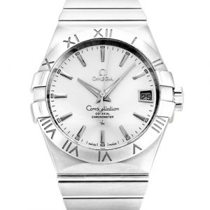 Omega Constellation 123.10.38.21.02.001 Mens 38 Mm Steel Case Automatic Co-axial Movement