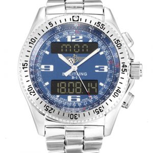 Breitling B1 A68362 Mens 44 Mm Steel Case Quartz Multi Function Movement