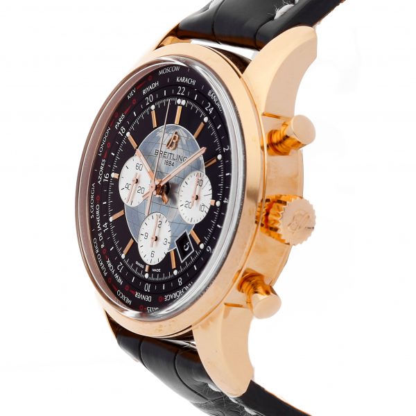 Rose Gold Breitling Transocean Rb0510u4/Bb63 Case 46mm Mechanical Automatic - Image 2