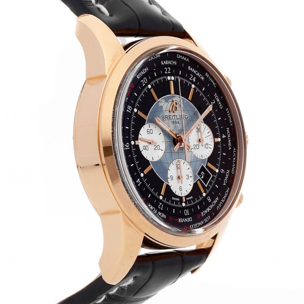 Rose Gold Breitling Transocean Rb0510u4/Bb63 Case 46mm Mechanical Automatic - Image 3