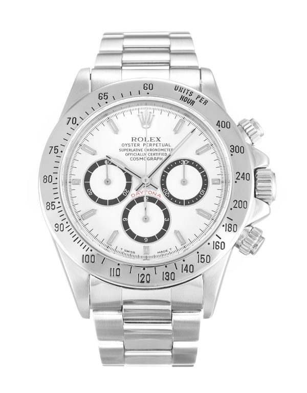 Rolex Daytona 16520 Mens 40 Mm Steel Case Automatic Movement