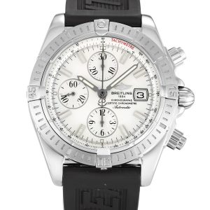 Breitling Chronomat Evolution A13356 Mens 43.7 Mm Steel Case Automatic Movement