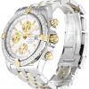 Breitling Chronomat Evolution B13356 Mens 43.7 Mm Steel & Yellow Gold Set With Diamonds Case Automatic Movement - Image 2