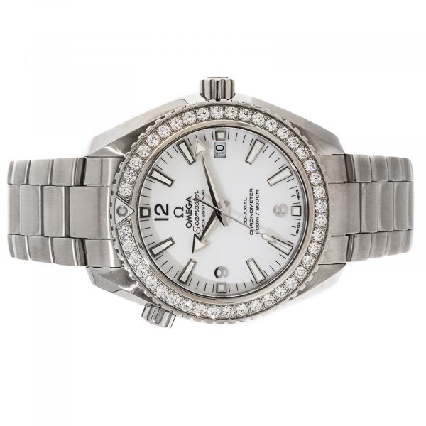 Dial White Omega Seamaster Planet Ocean 600m 232.15.42.21.04.001 Mechanical Automatic - Image 2