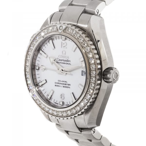 Dial White Omega Seamaster Planet Ocean 600m 232.15.42.21.04.001 Mechanical Automatic - Image 3