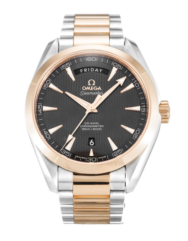 Omega Aqua Terra 150m Gents 231.20.42.22.06.001 Mens 41.5 Mm Steel & Rose Gold Case Automatic Movement