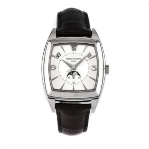 White Gold Patek Philippe Gondolo 5135g-001 Dial Silver Mechanical Automatic