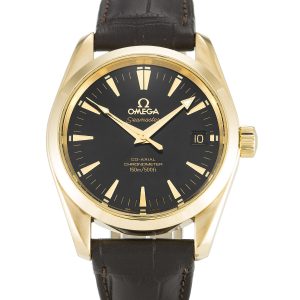 Omega Aqua Terra 150m Mid-size 2604.50.37 Unisex 35 Mm Yellow Gold Case Automatic Movement