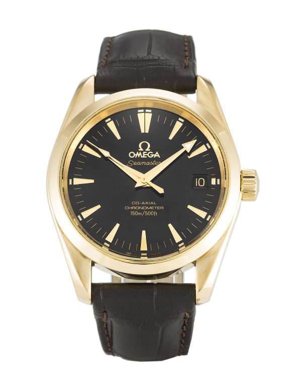 Omega Aqua Terra 150m Mid-size 2604.50.37 Unisex 35 Mm Yellow Gold Case Automatic Movement