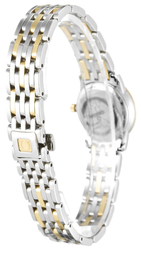 Omega De Ville Prestige Ladies 4375.75.00 Ladies 22 Mm Yellow Gold Set With Diamonds Case Quartz Movement - Image 3