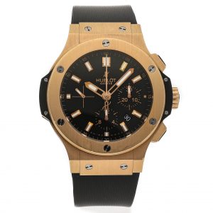 Men Rose Gold Hublot Big Bang 301.Px.1180.Rx Dial Black Mechanical