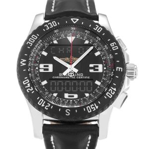 Breitling Airwolf A78364 Mens 43.5 Mm Steel Case Quartz Multi Function Movement