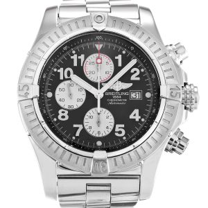 Breitling Super Avenger A13370 Mens 48.4 Mm Steel Case Automatic Movement