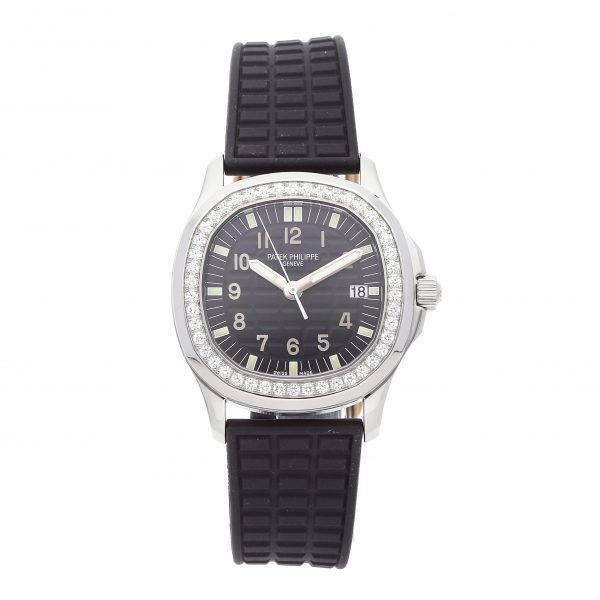 Ladies Patek Philippe Aquanaut Luce 5067a-001 Dial Black Stainless Steel