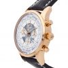 Men Rose Gold Breitling Transocean Rb0510u0/A733 Mechanical Automatic