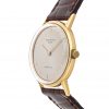 Men Yellow Gold Patek Philippe Calatrava 3416/1 Dial Silver Mechanical - Image 3