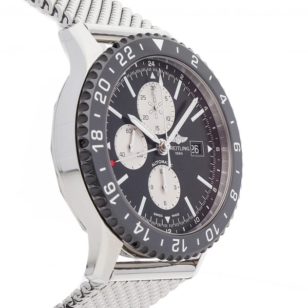 Casual Men Breitling Chronoliner Y2431012/Be10 Dial Black Stainless Steel - Image 4