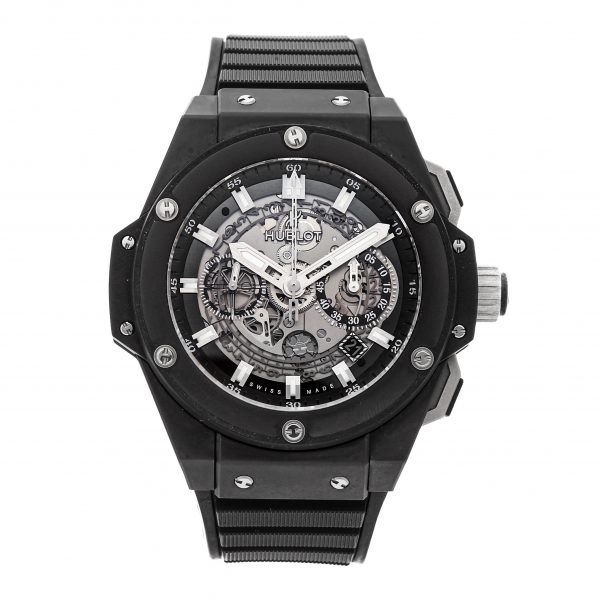 Men Round Hublot King Power 701.Ci.0170.Rx Dial Black Ceramic