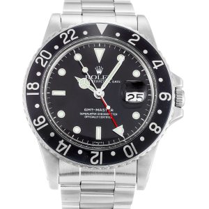 Rolex Gmt Master 16750 Mens 40 Mm Steel Case Automatic Movement