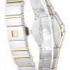 Omega Constellation Ladies 123.25.24.60.05.001 Ladies 24 Mm Steel & Yellow Gold Set With Diamonds Case Quartz Movement - Image 3