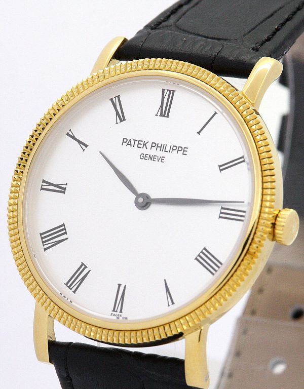 Patek Philippe Calatrava 5120j Mens 33 Mm Yellow Gold Case Automatic Movement - Image 3