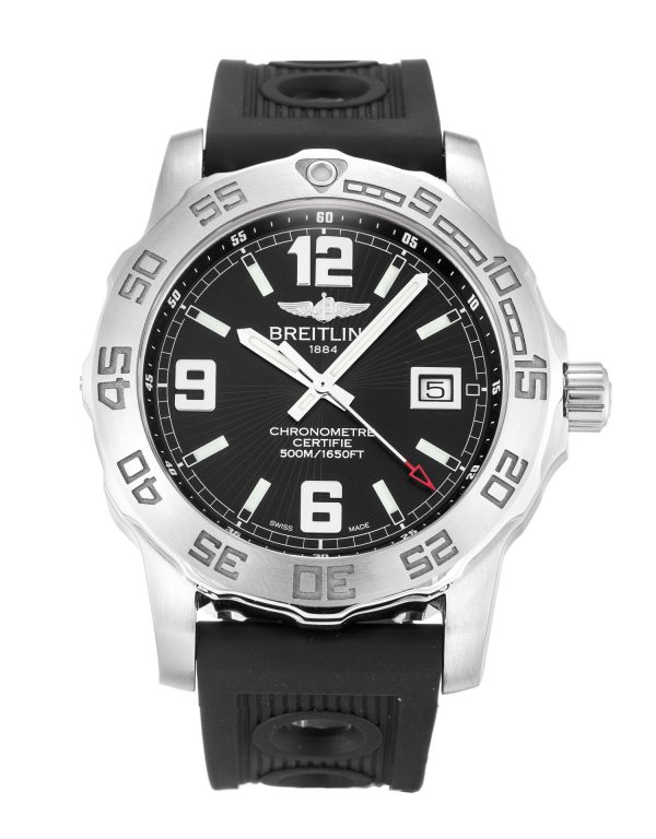 Breitling Colt Quartz A74387 Mens 44 Mm Steel Case Automatic Movement