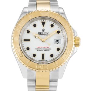 Rolex Yacht-master 16623 Mens 40 Mm Steel & Yellow Gold Case Automatic Movement