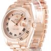 Rolex Day-date Ii 218235 Mens 41 Mm Rose Gold Case Automatic Movement - Image 2