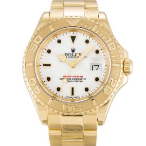 Rolex Yacht-master 16628 Mens 40 Mm Yellow Gold Case Automatic Movement