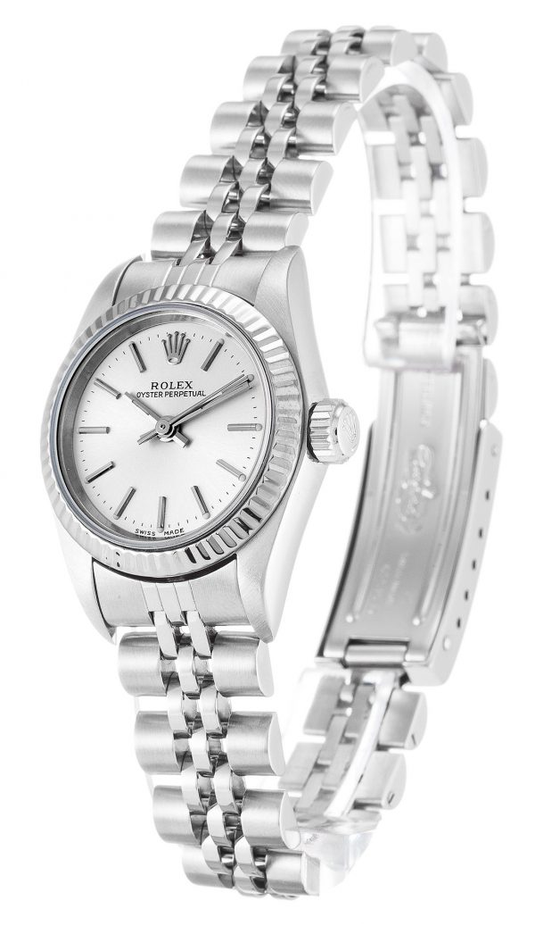 Rolex Lady Oyster Perpetual 67194 Ladies 24 Mm Steel Case Automatic Movement - Image 2