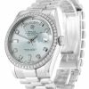 Rolex Day-date 118346 Mens 36 Mm Platinum Set With Diamonds Case Automatic Movement - Image 2