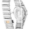 Omega Constellation Mini 1460.75.00 Ladies 22.5 Mm Steel Set With Diamonds Case Quartz Movement - Image 3