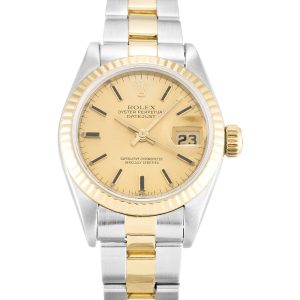 Rolex Datejust Lady 69173 Ladies 26 Mm Steel & Yellow Gold Case Automatic Movement