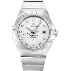 Omega Constellation… 123.10.31.20.55.001 Ladies 31 Mm Steel Case Automatic Co-axial Movement