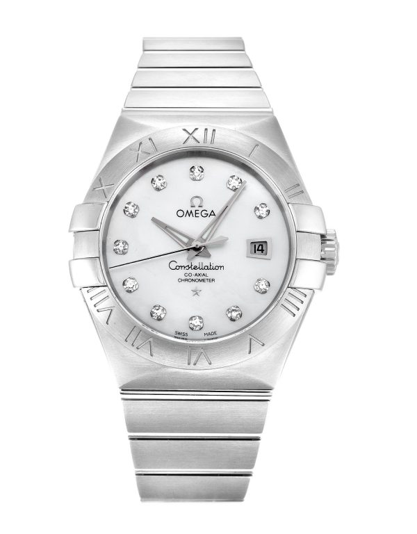 Omega Constellation… 123.10.31.20.55.001 Ladies 31 Mm Steel Case Automatic Co-axial Movement