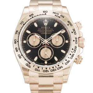 Rolex Daytona 116505 Mens 40 Mm Rose Gold Case Automatic Movement